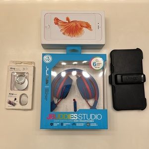 IPhone 6S Plus OtterBox Headphones Ring Bundle